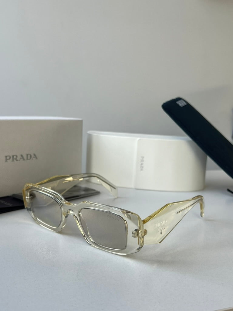 Prada PR17WS Sunglasses in Transparent Champagne Mirror