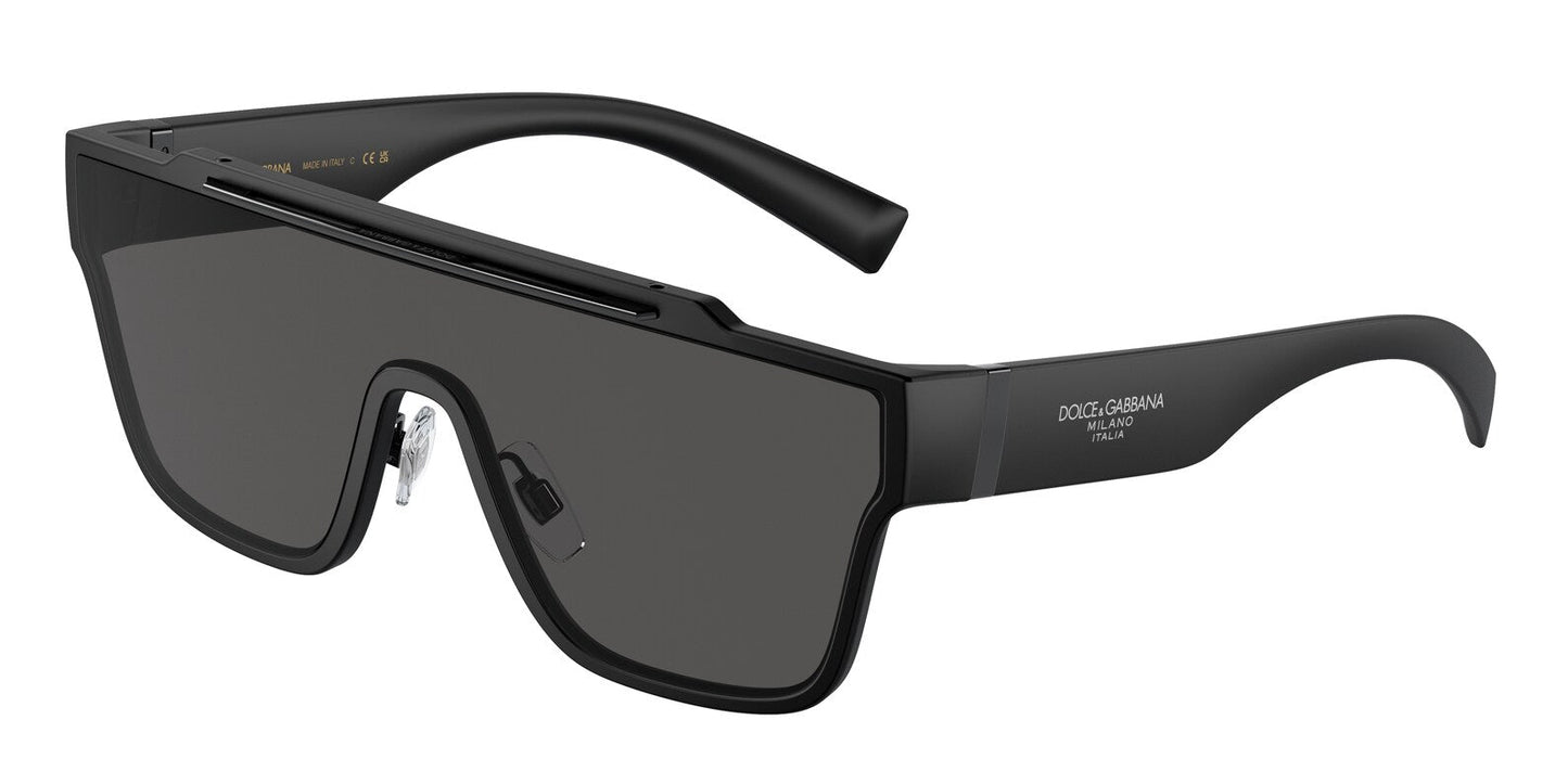 Dolce & Gabbana DG6125 Black Mask Sunglasses