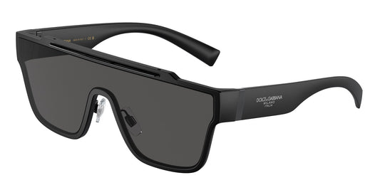 Dolce & Gabbana DG6125 Black Mask Sunglasses