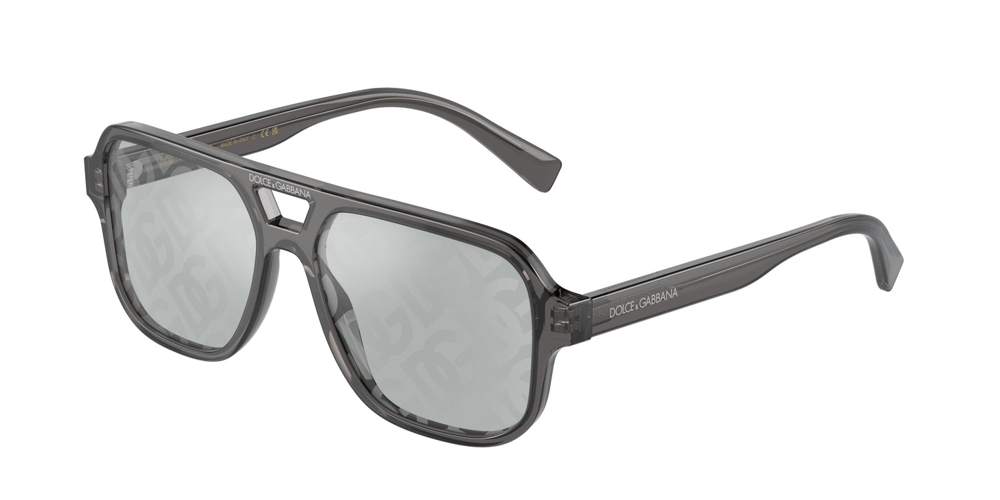 Dolce & Gabbana Kids DX4003 Grey Mirror Aviator Sunglasses