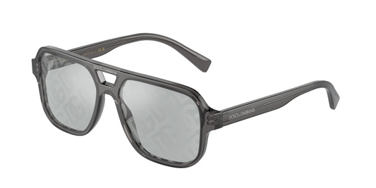 Dolce & Gabbana Kids DX4003 Grey Mirror Aviator Sunglasses