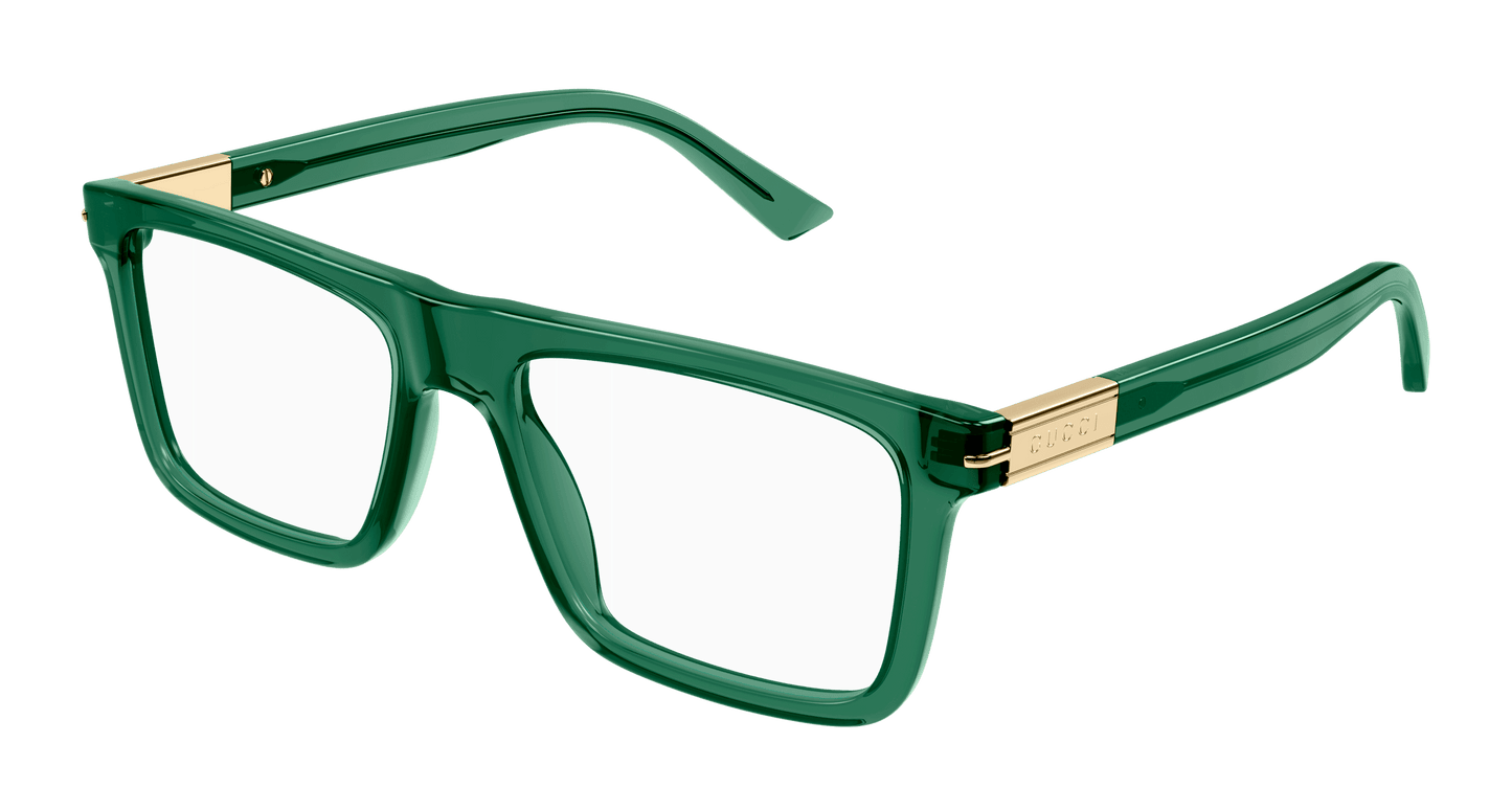 Gucci GG1504O Rectangular Frames in Green