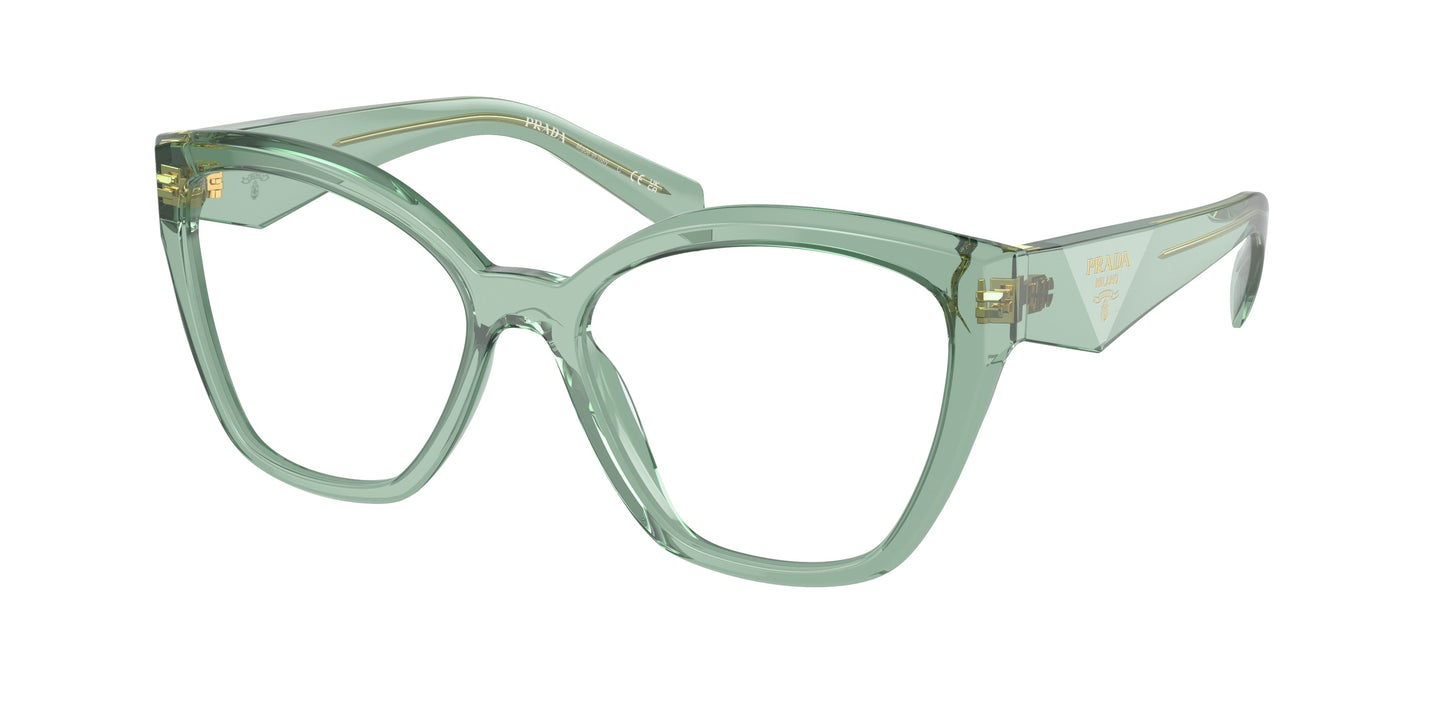 Prada PR20ZV Cat Eye Frames in Transparent Sage