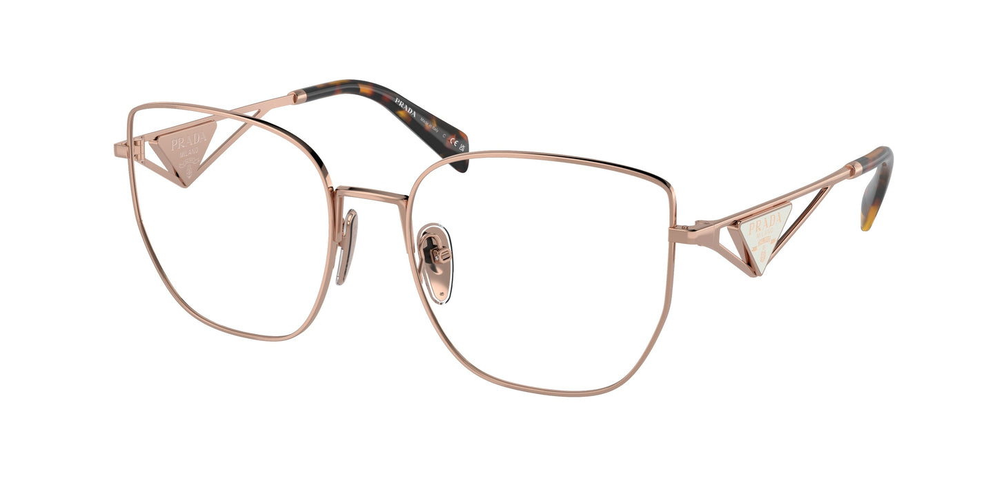 Prada PR A54VD Eyeglasses Frames in Rose Gold