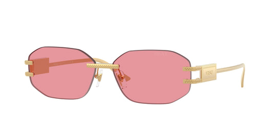 Versace VE2274 Rimless Sunglasses in Pink