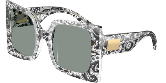 Dolce & Gabbana DG4490 Lace Oversized Sunglasses