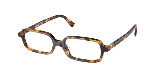 Miu Miu MU11ZS Regard Havana Rectangular Bluelight Frames