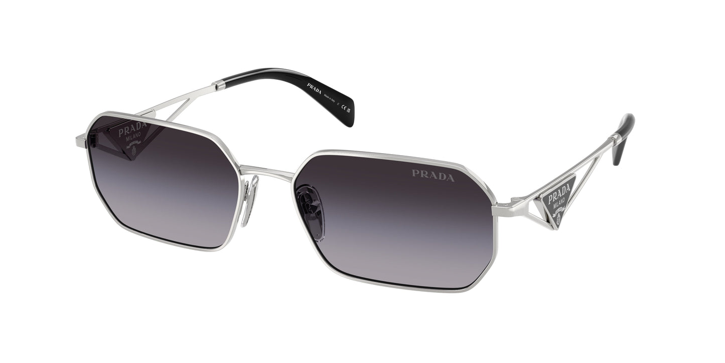 Prada PR A51S Sunglasses in Silver Grey
