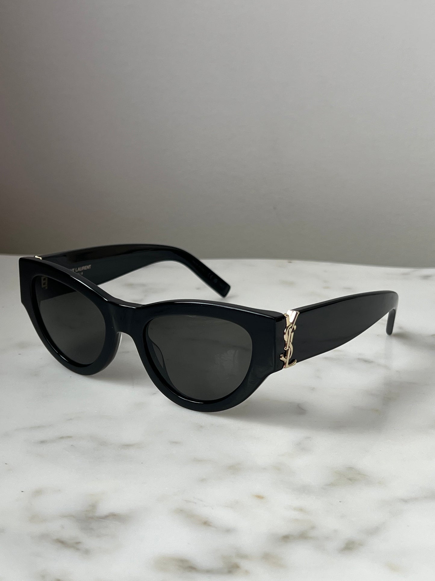 Saint Laurent SLM94 Sunglasses in Black