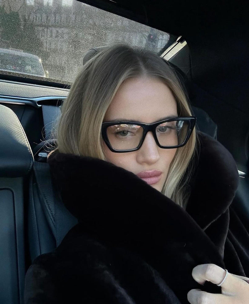 Saint Laurent SL276 Mica Cat Eye Eyeglasses Frames in Black