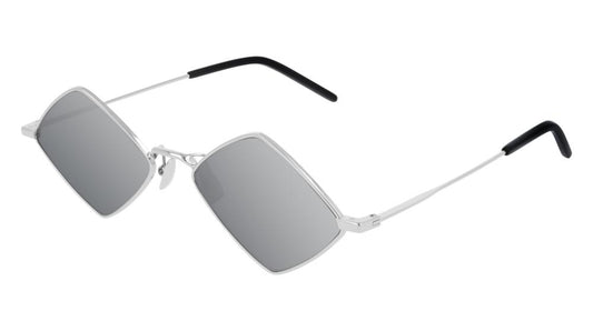 Saint Laurent SL302 Lisa Sunglasses in Silver