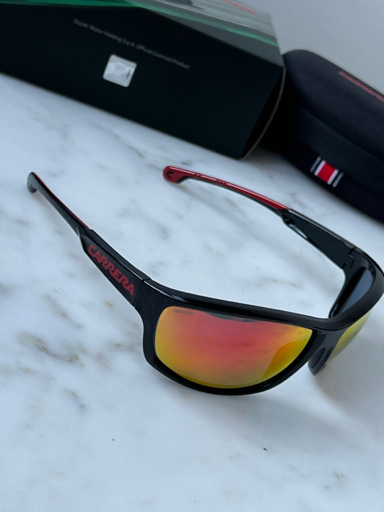 Carrera Ducati 002/S Sunglasses in Black Red