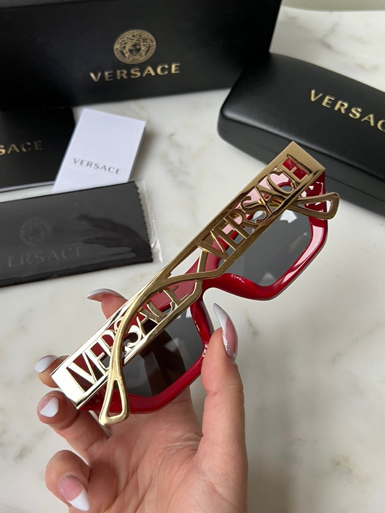 Versace VE4432U Red Cat Eye Sunglasses