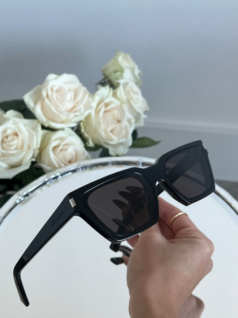 Saint Laurent SL633 Calista Sunglasses in Black