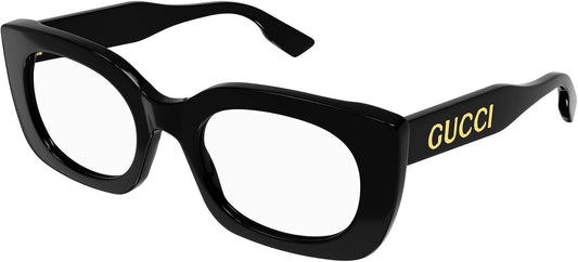 Gucci GG1154O Thick Rim Logo Frames in Black