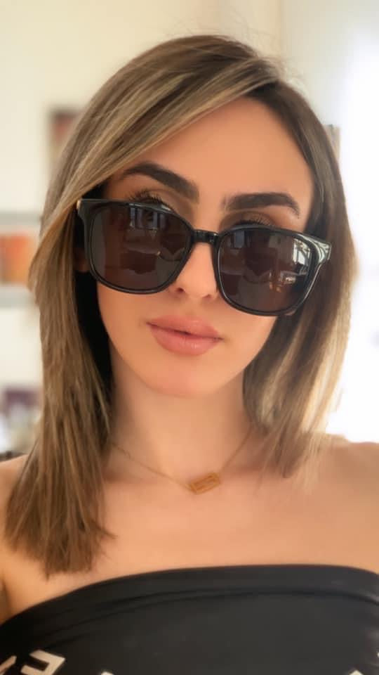 Gucci GG0637SK Unisex Marmont Logo Sunglasses in Black