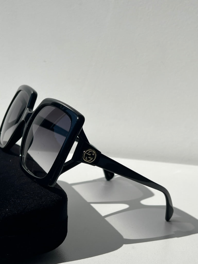 Gucci GG0876S Square Sunglasses in Black