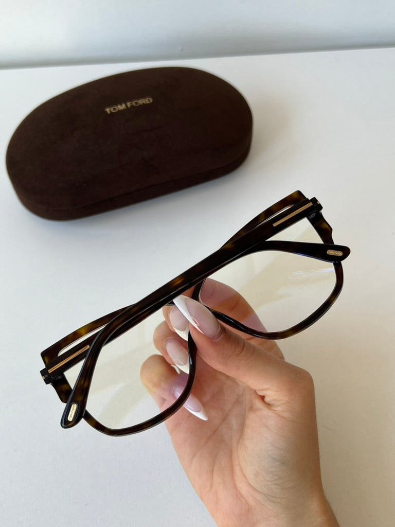 Tom Ford FT5828-B Brown Bluelight Frames