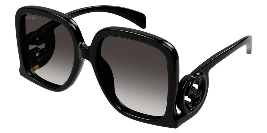Gucci GG1326S Oversized Square Sunglasses in Black
