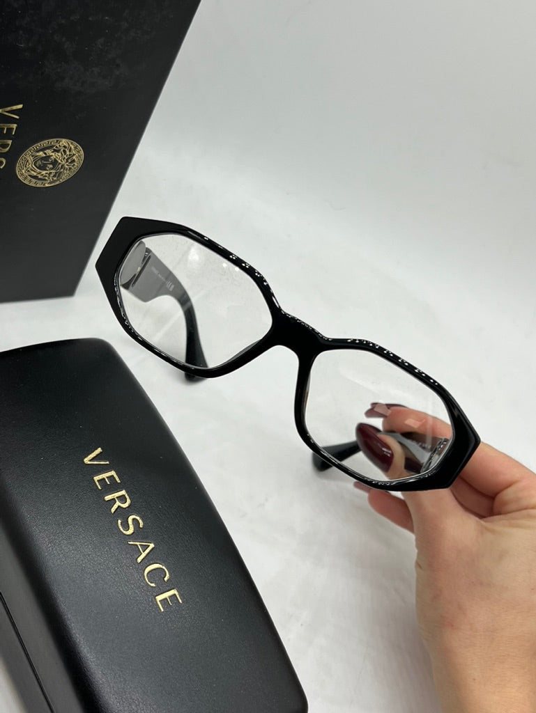 Versace VE3320U Biggie Frames in Black