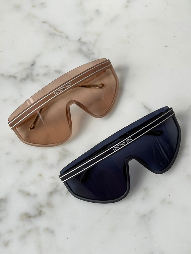 Dior DiorClub M2U Mask Sunglasses in Pink