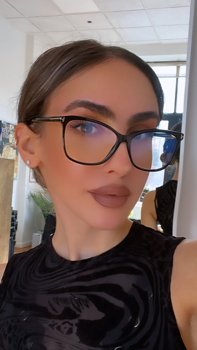 Tom Ford FT5690-B Clip On Sunglasses