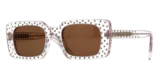 Celine CL4213IS Pink Clear Crystal Studded Sunglasses