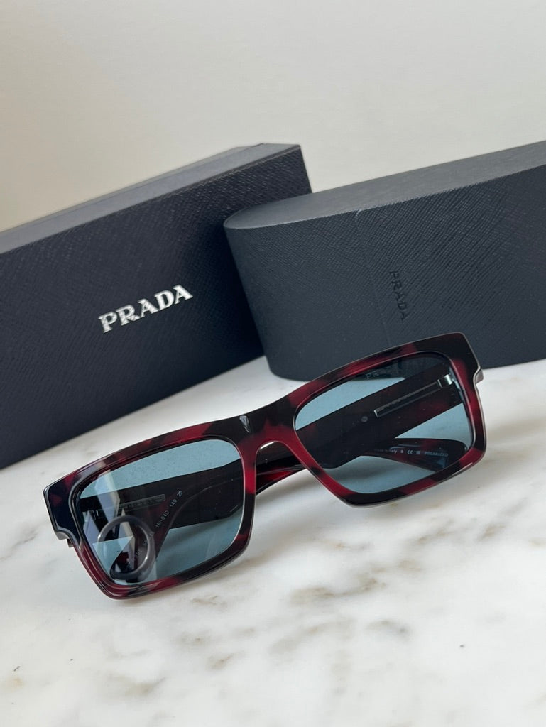 Prada PR25ZS Sunglasses in Purple Tortoise
