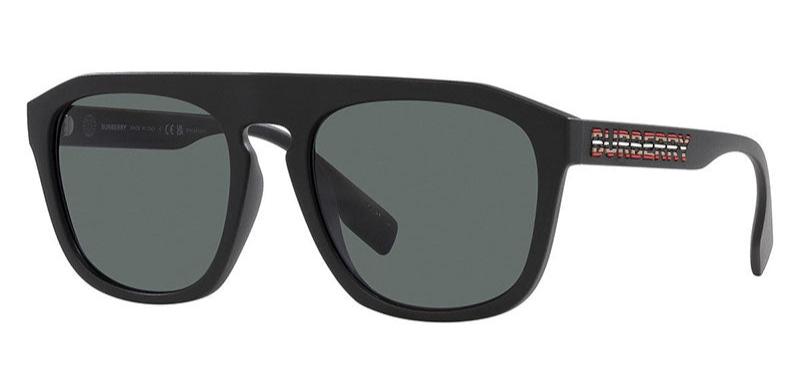 Burberry BE4396U Wren Sunglasses in Black Polarized