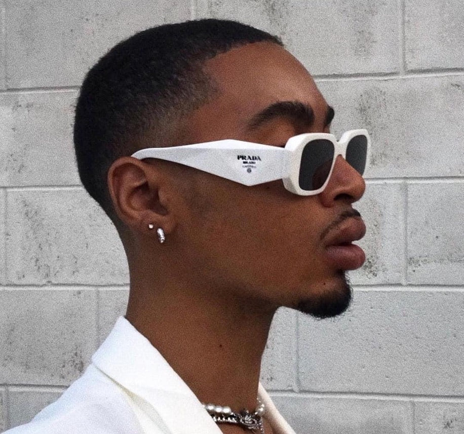 Prada PR17WS Sunglasses in White