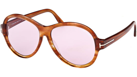 Tom Ford FT1033 Camryn Oversized Sunglasses in Brown