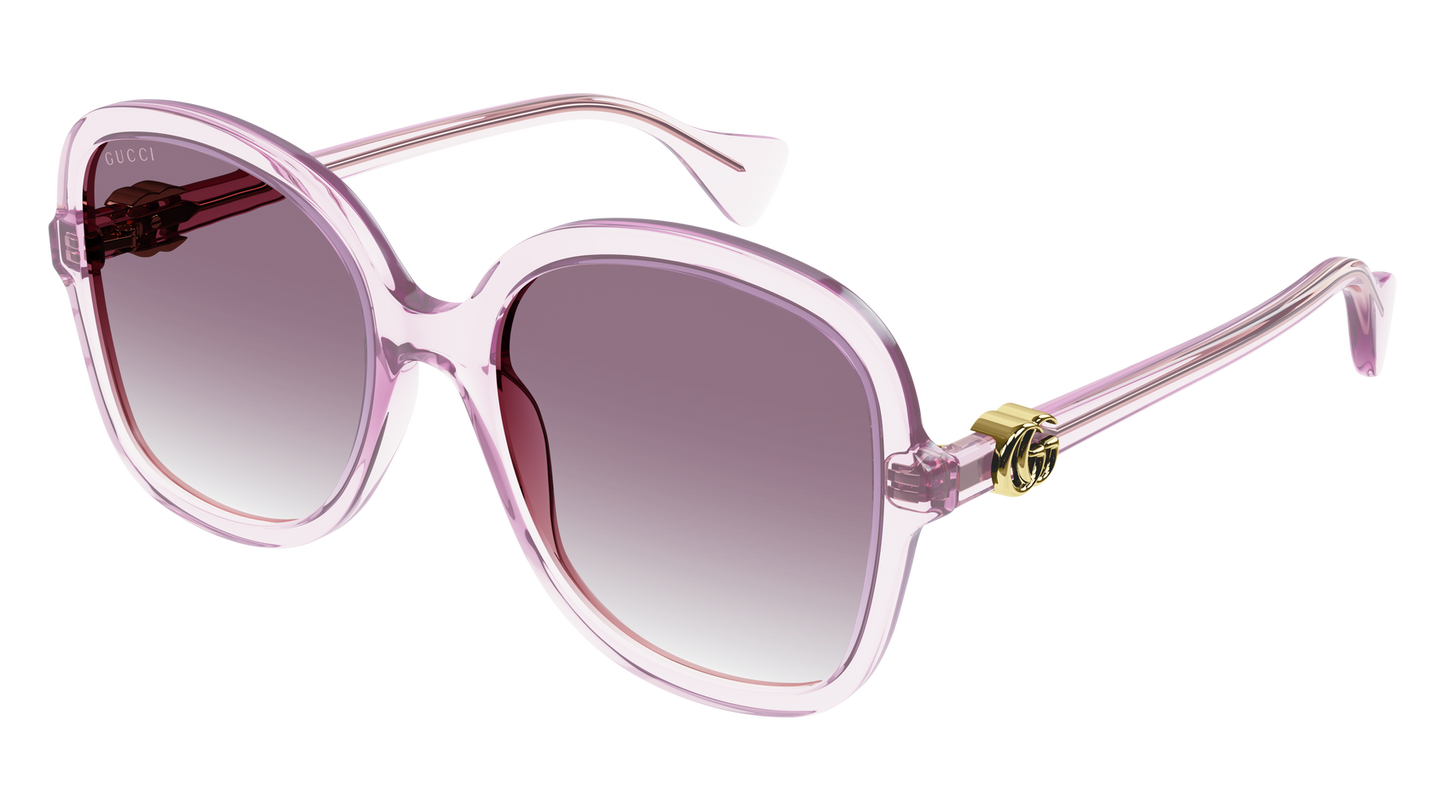 Gucci GG1178S Pink Marmont Rounded Sunglasses