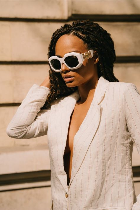 Versace VE4424U Sunglasses in White