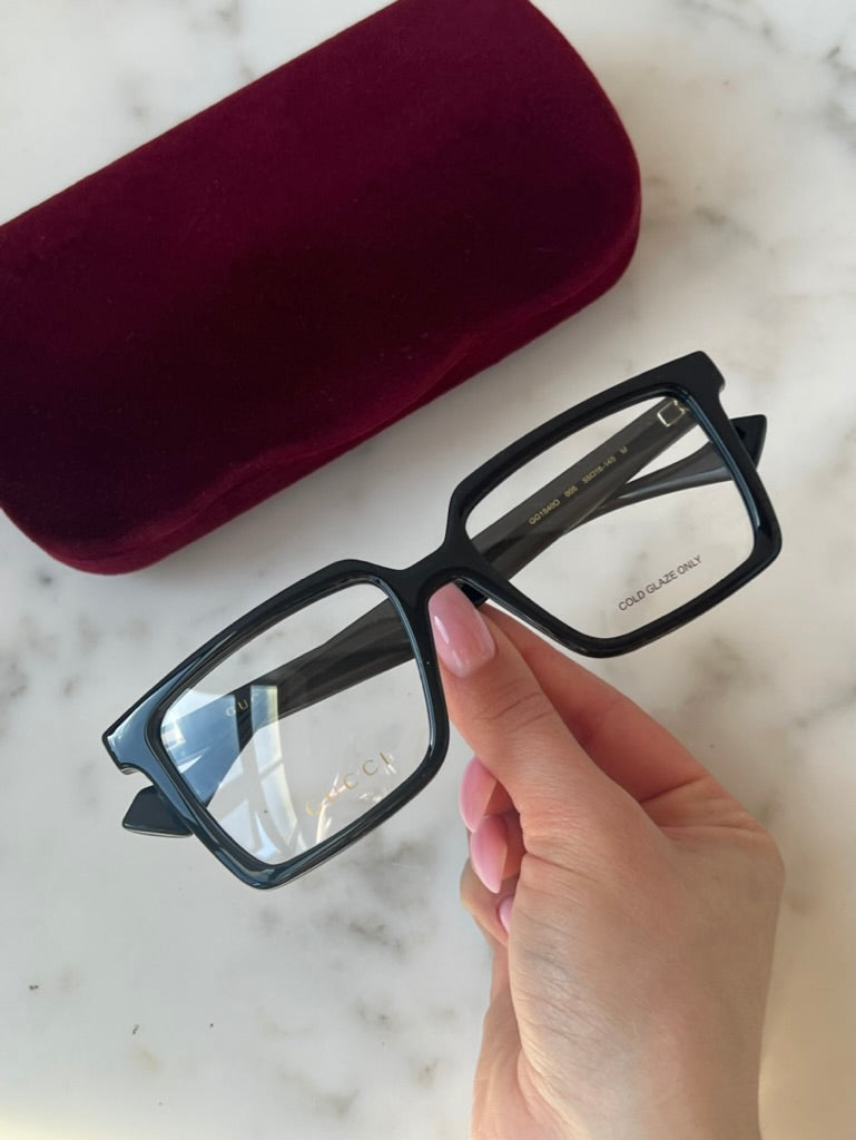 Gucci GG1540O Square Frames in Black