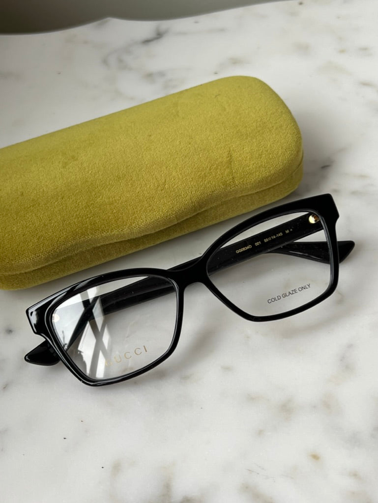 Gucci GG0634O Cat Eye Frames in Black