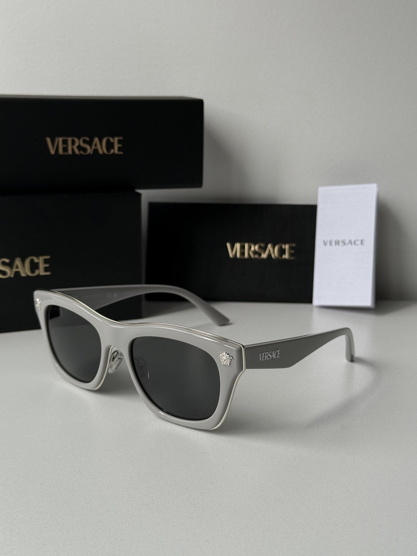 Versace VE2272 Grey Wayfarer Sunglasses