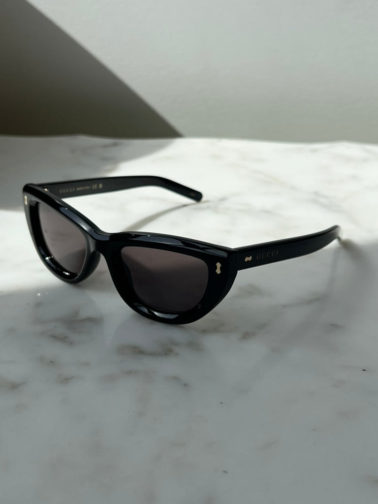 Gucci GG1521S Black Cat Eye Sunglasses