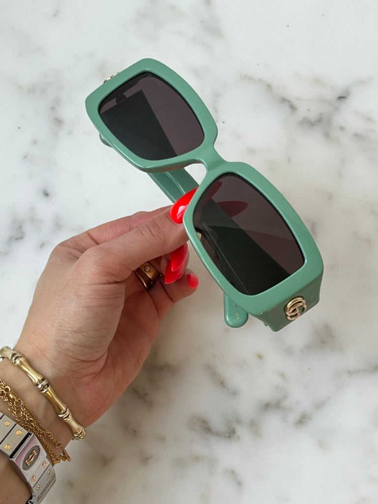 Gucci GG1403S Sage Green Sunglasses