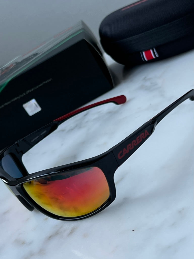Carrera Ducati 002/S Sunglasses in Black Red