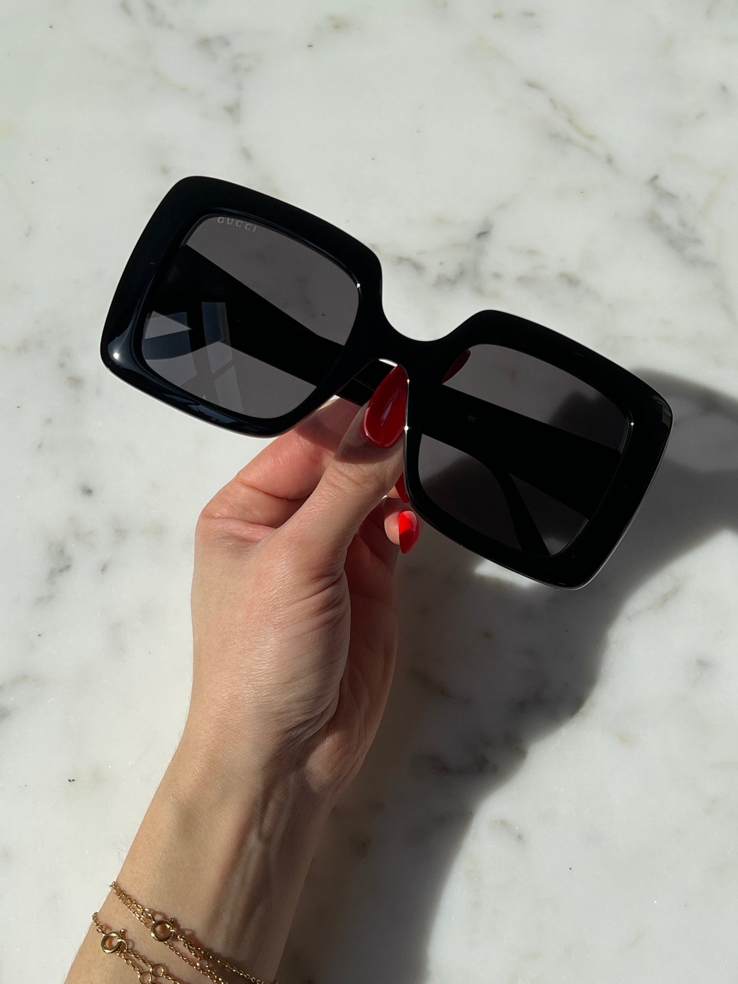 Gucci GG0896S Square Sunglasses in Black