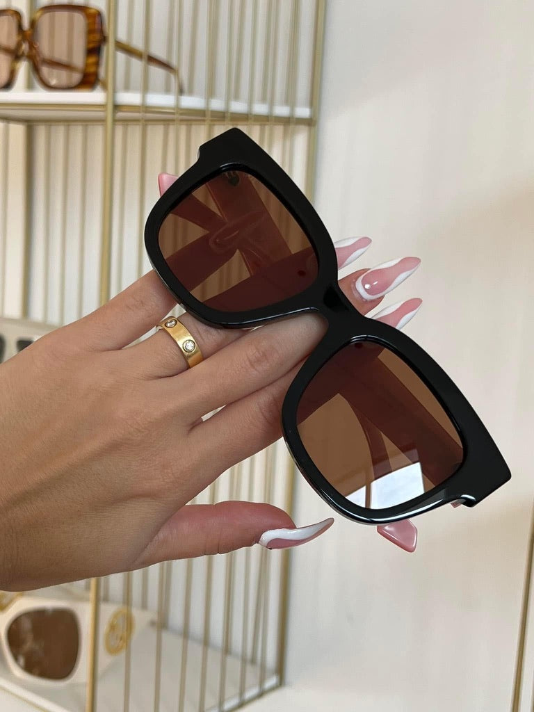 Gucci GG0998S Black Square Sunglasses