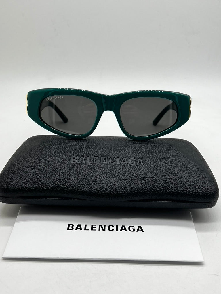 Balenciaga BB0095S Sunglasses in Green