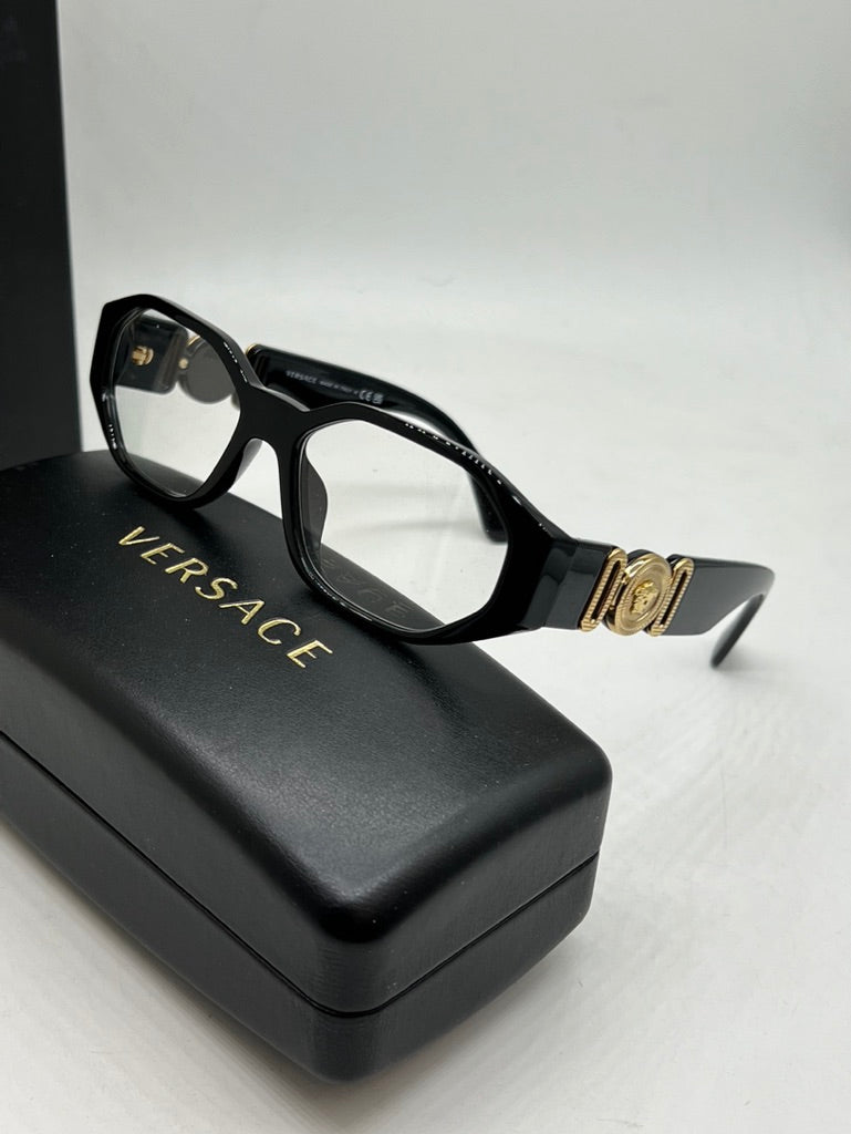 Versace VE3320U Biggie Frames in Black