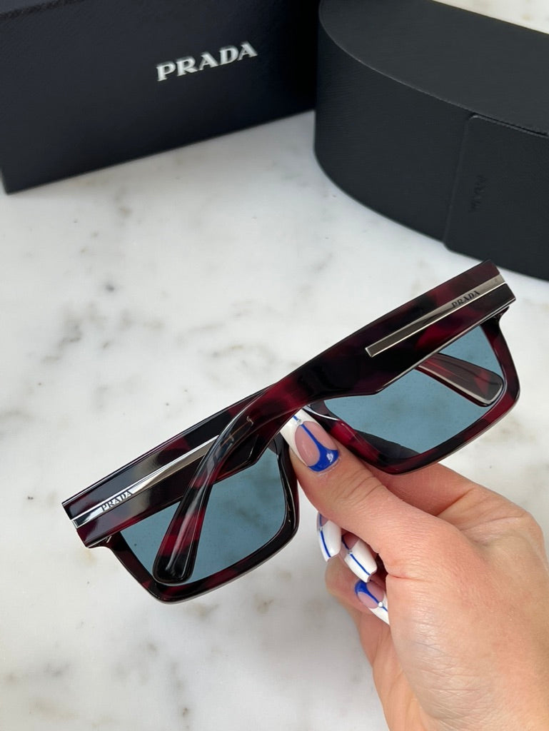 Prada PR25ZS Sunglasses in Purple Tortoise