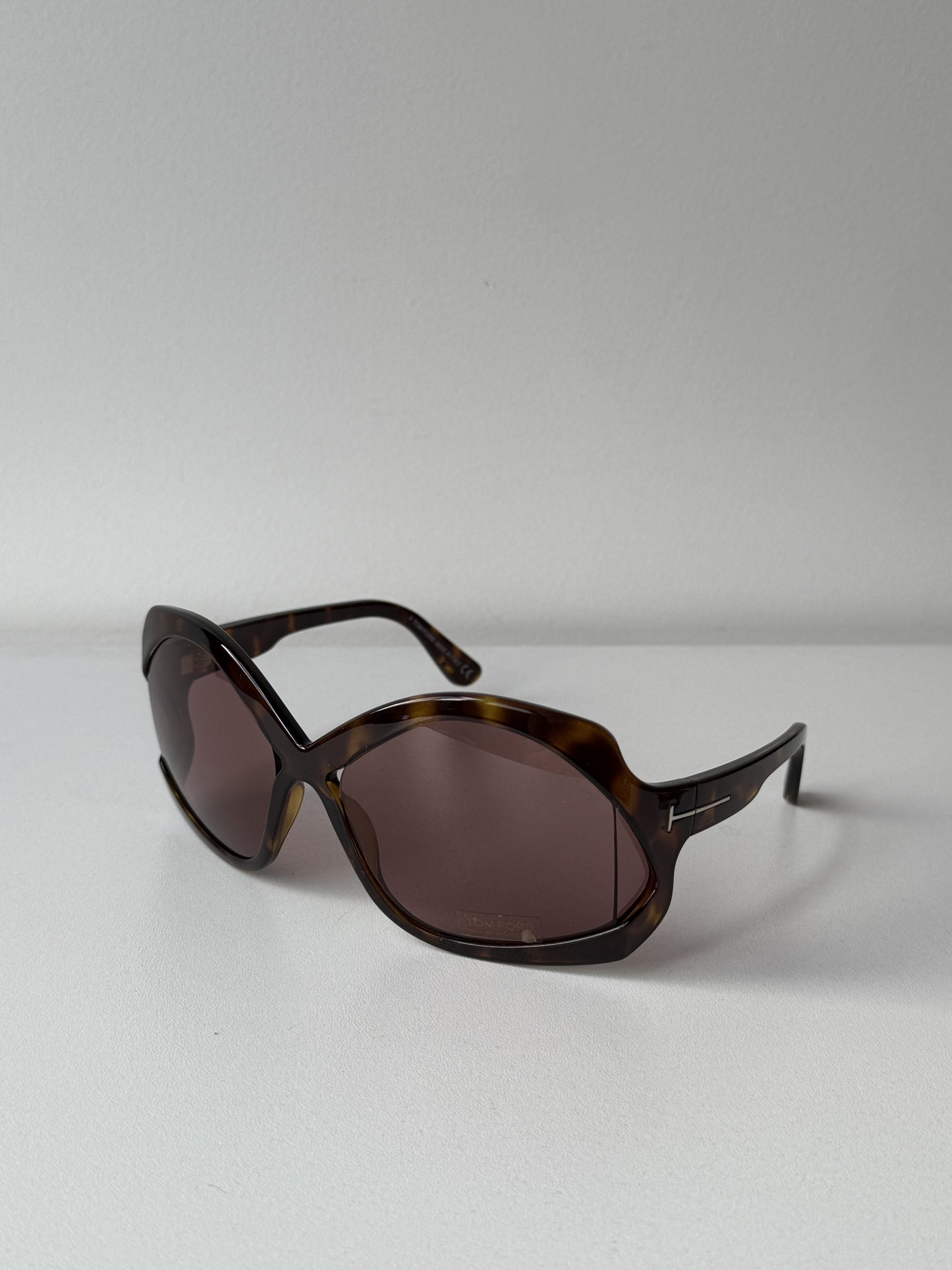Tom Ford Cheyenne FT0903 Brown Oversized Sunglasses