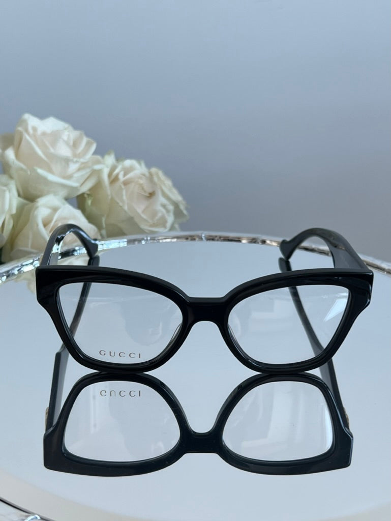 Gucci GG1424O Cat Eye Frames in Black