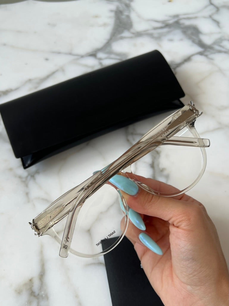 Saint Laurent SLM108 Eyeglasses Frames in Clear