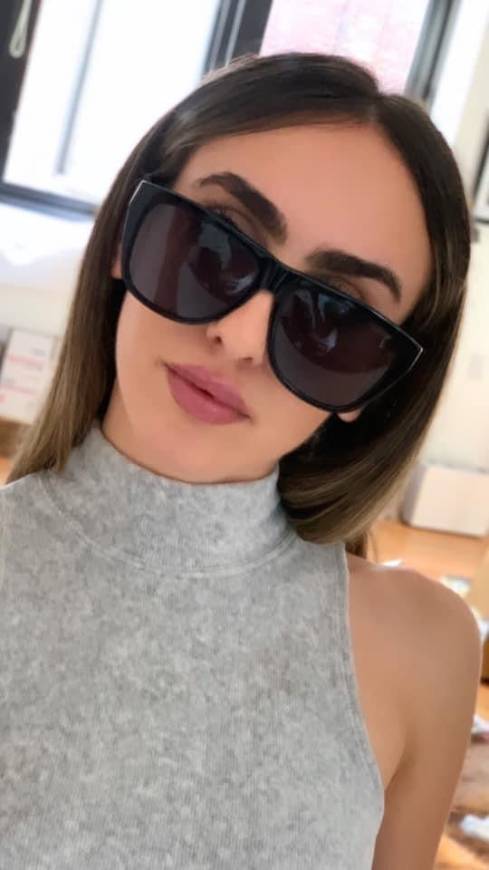 Gucci GG0926S Flat Top Sunglasses in Black