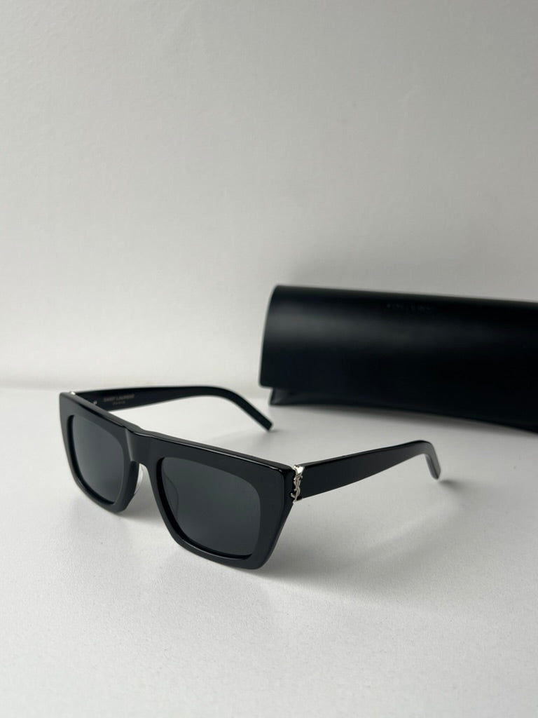 Saint Laurent SL M131 Sunglasses in Black