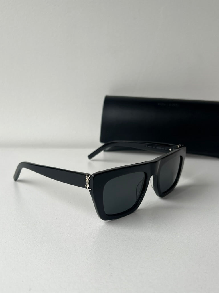 Saint Laurent SL M131 Sunglasses in Black